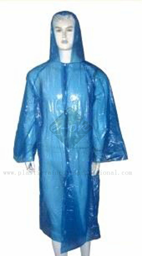 PE disposable raincoats-plastic raincoats-Emergency Raincoats